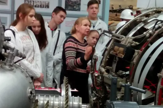 Экскурсия на авиационный завод "Салют" ближайшие 6 месяцев экскурсии не проводятся